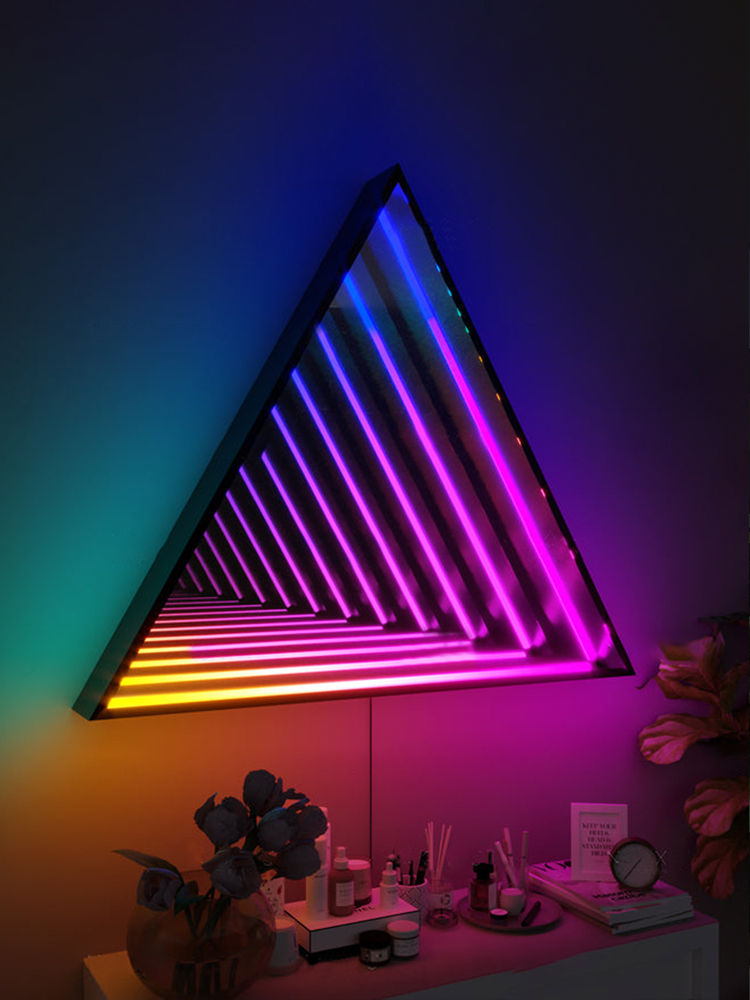 Infinite Triangle Mirror