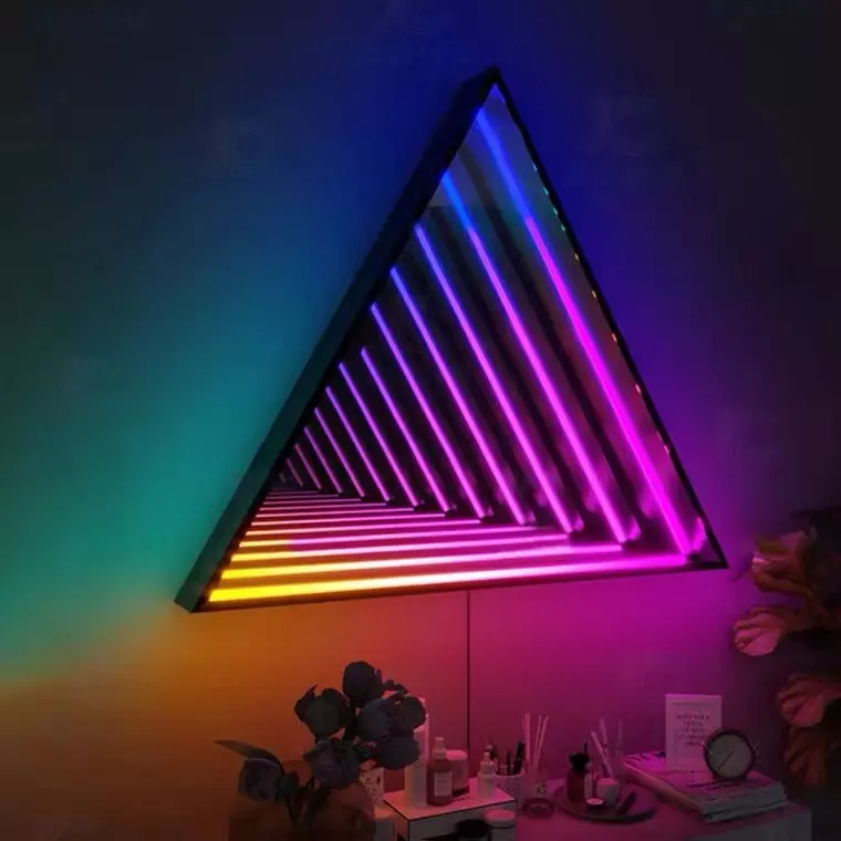 Infinite Triangle Mirror