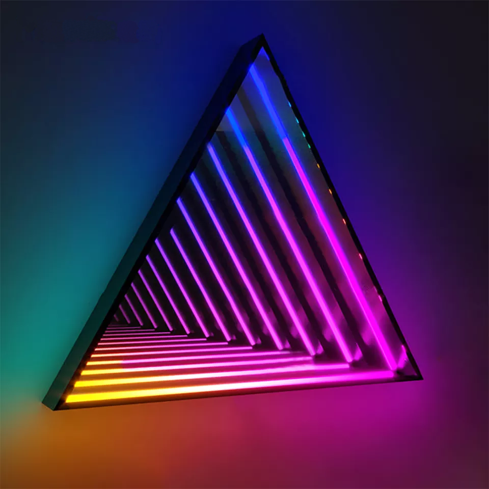 Infinite Triangle Mirror