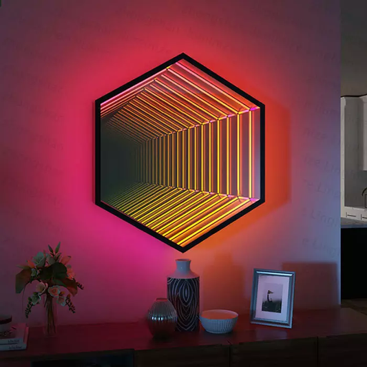 Infinite Hexagon Mirror