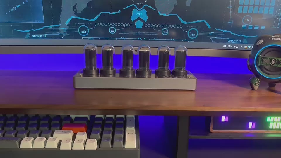 IPS Nixie Tube Clock