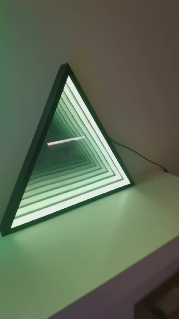 Infinite Triangle Mirror